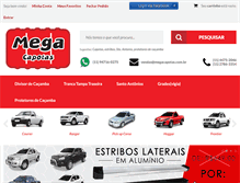 Tablet Screenshot of megacapotas.com.br